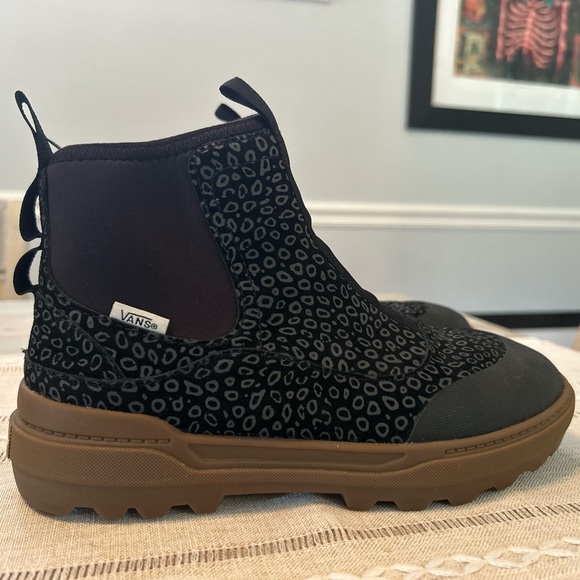 Vans Black and gray Leopard Boots - Picture 4 of 6